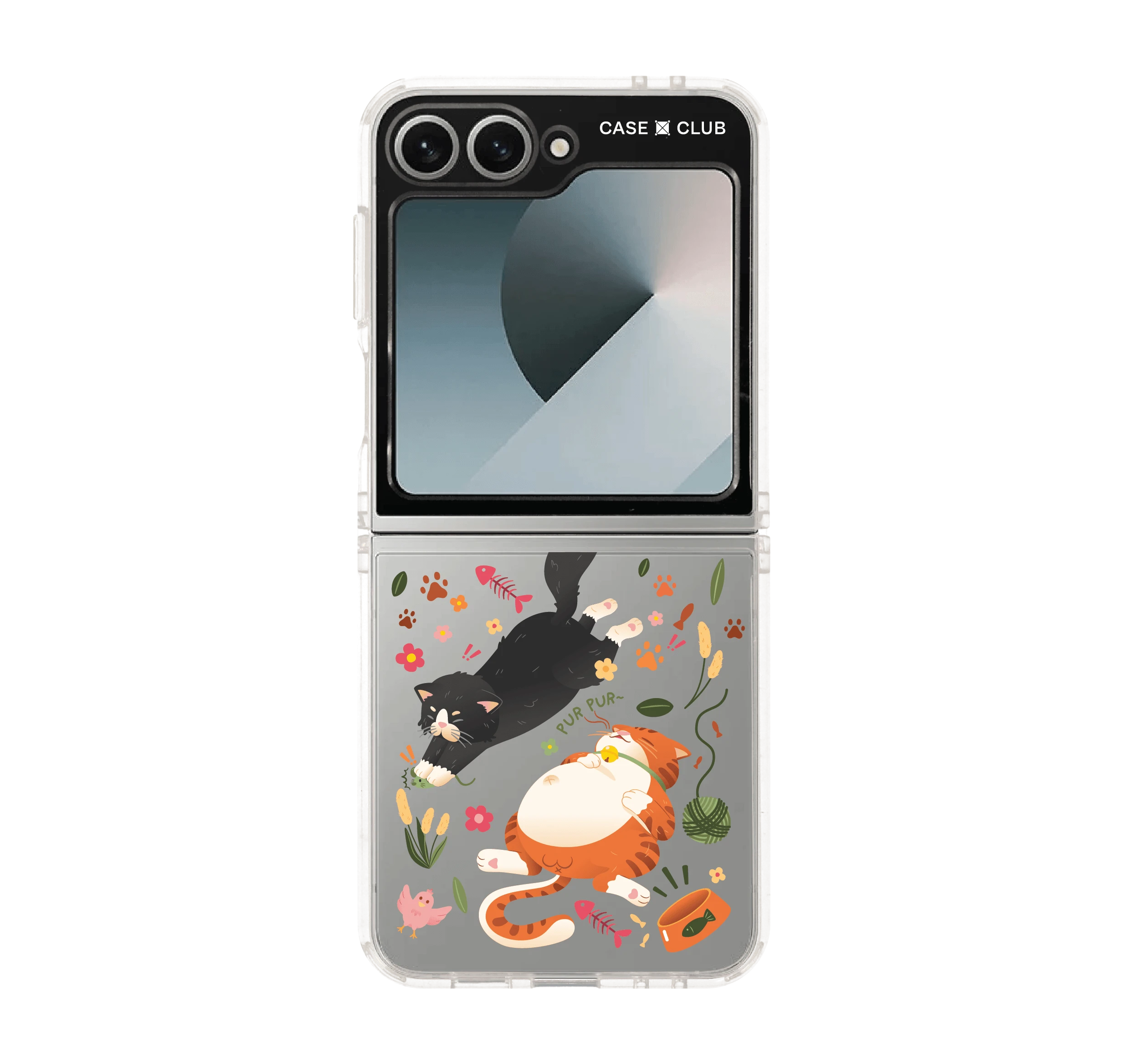 เหมียวตัวกลมกับเพื่อนซี้แมวดำ